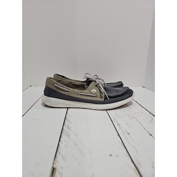 Sperry Mens Sojourn 2-Eye Boat Casual‎ Shoes - Blue - Picture 4 of 13